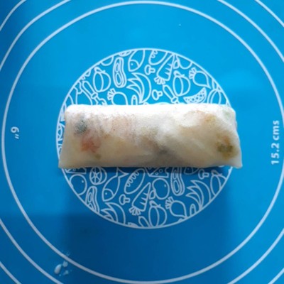 วิธีทำ ปอเปี๊ยะ(แบบอบ) Baked Healthy Thai Spring Rolls 
