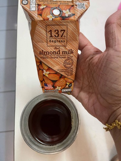 วิธีทำ Coffee Jelly Almond Milk 