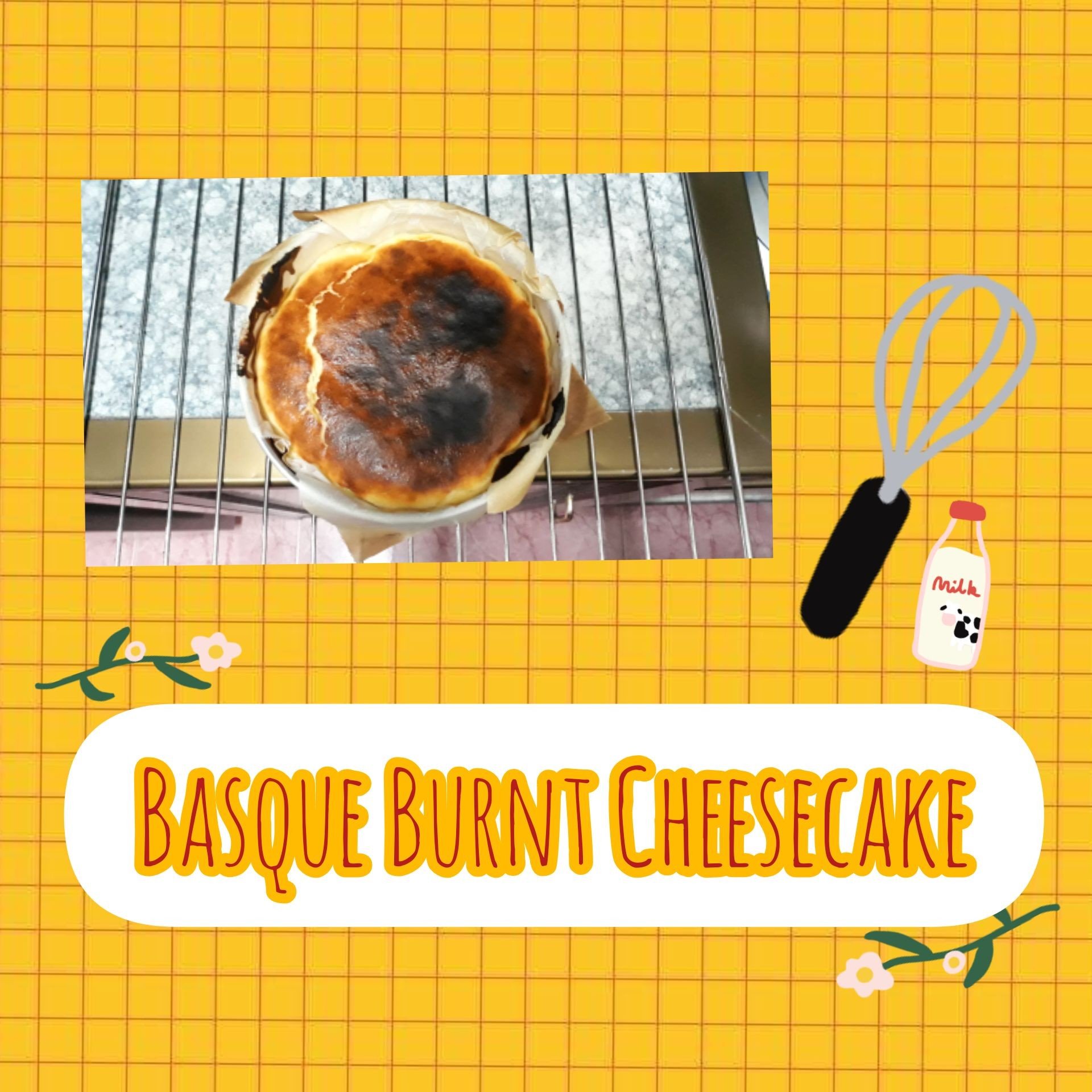 Basque Burnt Cheesecake🍰 เมนูอาหารว่าง