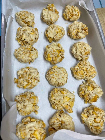 วิธีทำ คุ้กกี้ขนุน Jackfruit Cookies By ครูหนวดตัวร้ายกับยัยตัวยุ่ง 