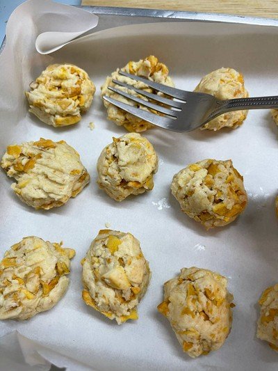 วิธีทำ คุ้กกี้ขนุน Jackfruit Cookies By ครูหนวดตัวร้ายกับยัยตัวยุ่ง 